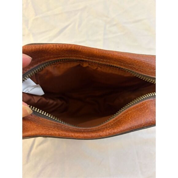 Time Tru Olivia crossbody faux leather brown purse 5"x9" new rn#52469 - Picture 10 of 11